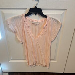 Loft Pink Blouse